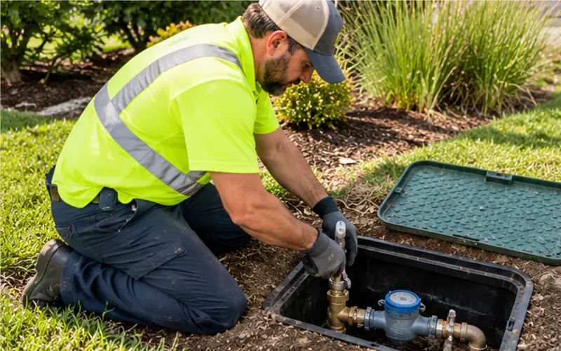 How Can I Tell If a Wet Spot in My Yard Is Caused by a Leaking Water Line?