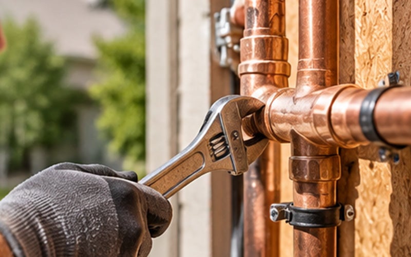 How Are Water Line Repairs Typically Handled?
